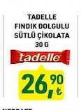 Tadelle Findik Dolgulu Sütlü Çikolata 30 G