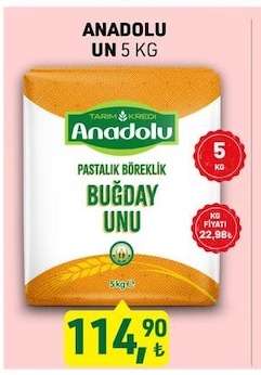 Anadolu Un 5 Kg