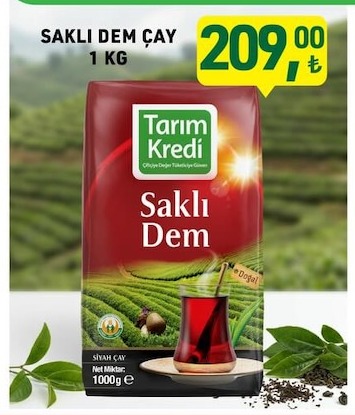 Saklı Dem Çay 1 Kg