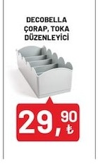 Decobella Çorap, Toka Düzenleyici