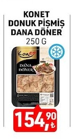 Konet Donuk Pişmiş Dana Döner 250 G