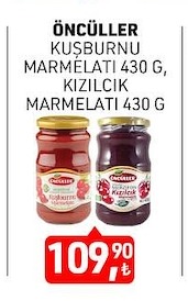 Öncüller Kuşburnu Marmelatı 430 G, Kizilcik Marmelati 430 G