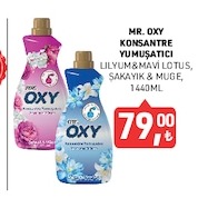 Mr. Oxy Konsantre Yumuşatıcı Lilyum Mavi Lotus Şakayık Müge 1440Ml