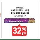 Parex Hazır Kesilmiş Pişirme Kağıdı 10'Lu Orta