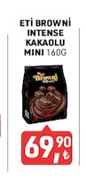 Eti Browni Intense Kakaolu Mini 160G