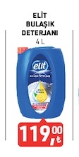 Elit Bulaşik Deterjani 4 L