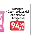 Asperox Yüzey Temizleyici Aşk Masalı Pembe 2.5 L