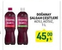 Doğanay Şalgam Çeşitleri Acılı, Acısız 1 L