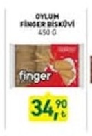 Oylum Finger Bisküvi 450 G