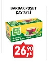 Bardak Poşet Çay 25'Li