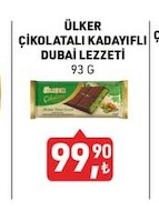 Ülker Çikolatali Kadayifli Dubai Lezzeti 93 G