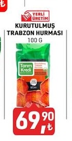 Tarım Kredi Kurutulmuş Trabzon Hurması 100 G