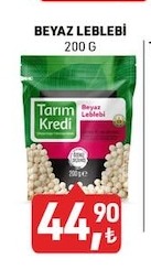 Tarım Kredi Beyaz Leblebi 200 G