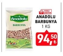 Anadolu Barbunya 1 Kg