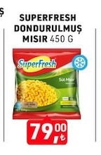 Superfresh Dondurulmuş Mısır 450 G