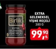 Birlik Gurme Extra Geleneksel Vişne Reçeli 380 G