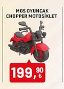 Mgs Oyuncak Chopper Motosiklet