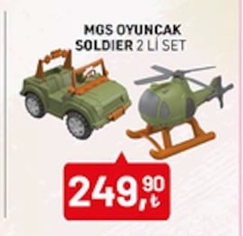 Mgs Oyuncak Soldier 2 Li Set