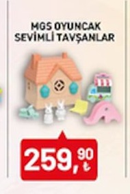 Mgs Oyuncak Sevimli Tavşanlar