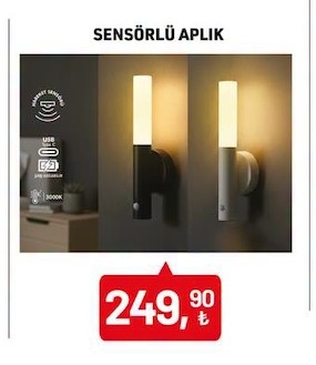Sensörlü Aplik