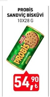 Probis Sandviç Bisküvi 10X28 G