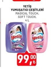 Yetiş Yumuşatici Çeşitleri Magical Touch, Soft Touch 4 L