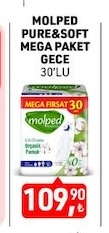 Molped Pure&Soft Mega Paket Gece 30'Lu