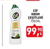 Cif Krem Çeşitleri 750 Ml
