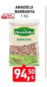 Anadolu Barbunya 1Kg