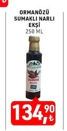 Ormanözü Sumaklı Narlı Ekşi 250 Ml