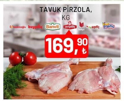 Tavuk Pirzola 1Kg