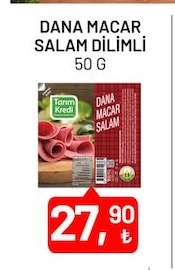 Dana Macar Salam Dilimli 50 G