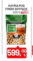 Kavrulmuş Fındık Doypack 500 G