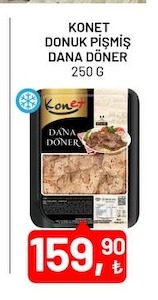 Konet Donuk Pişmiş Dana Döner 250 G