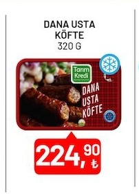 Tarım Kredi Dana Usta Köfte 320 G