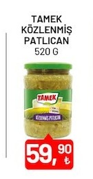 Tamek Közlenmiş Patlıcan 520G