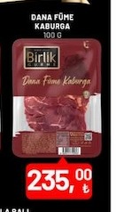 Birlik Dana Füme Kaburga 100G