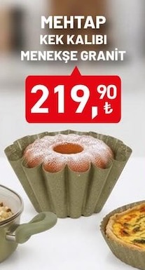 Mehtap Kek Kalıbı Menekşe Granit