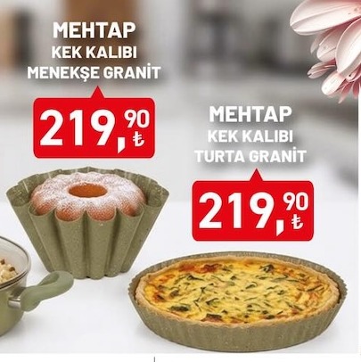 Mehtap Kek Kalıbı Menekşe Granit Ve Kek Kalıbı Turta Granit