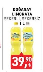 Doğanay Limonata Şekerli Şekersiz 1 L