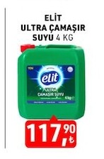 Elit Ultra Çamaşir Suyu 4 Kg