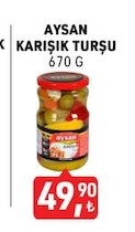Aysan Karisik Turşu 670 G