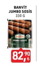 Banvit Jumbo Sosis 330G