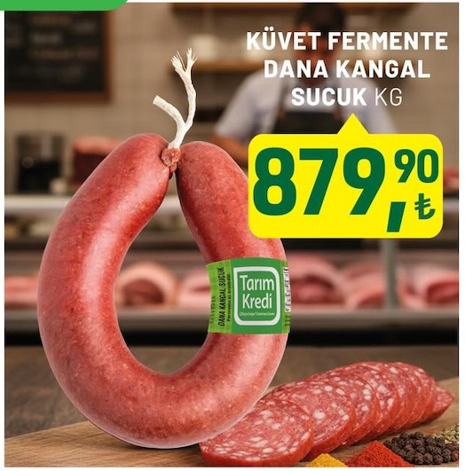 Kuvet Fermente Dana Kangal Sucuk Kg