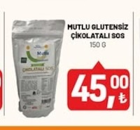 Mutlu Glutensiz Çikolatali Sos 150 G