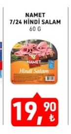 Namet 7/24 Hindi Salam 60 G