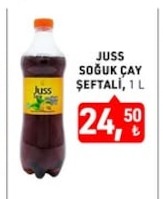 Juss Soğuk Çay Şeftali, 1 L