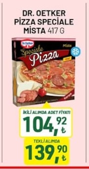 Dr. Oetker Pizza Speciale Mista 417 G