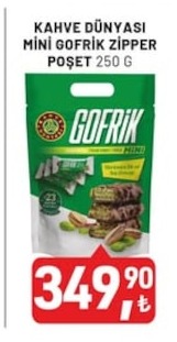 Kahve Dünyası Mini Gofrik Zipper Poşet 250 G