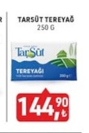 Tarsüt Tereyağ 250 G